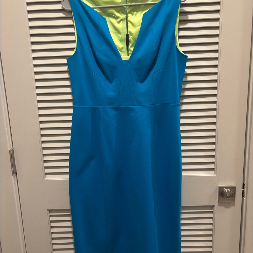 Blue Sleeveless Dress